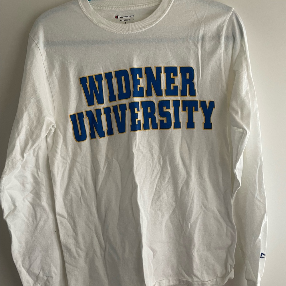 Champion White Widener University T-Shirt